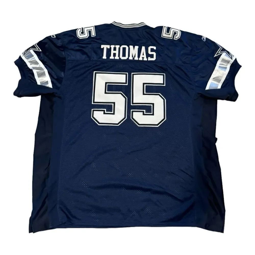 NFL Equipment Zach Thomas 55 Dallas Cowboys Jersey Size 56 Stitched Reebok